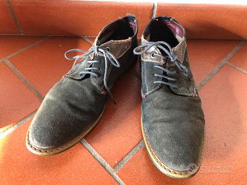 OBJ bugatti scarpe mocassino in camoscio pelle
