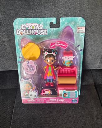 Gabby's Dollhouse Studio d'arte con personaggi