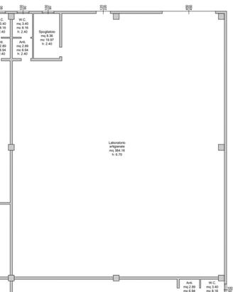 Capannone artigianale a Bovolenta