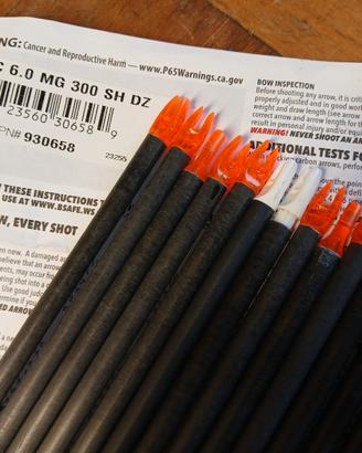 frecce carbonio easton SONIC 6.0 MG 300 SH