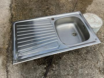 Lavabo ,lavello, lavandino inox cucina
