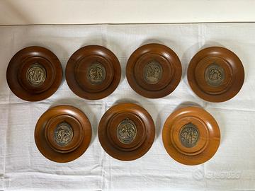 7 Piatti Murali   Medaglie Winzer Wanderung Tramin