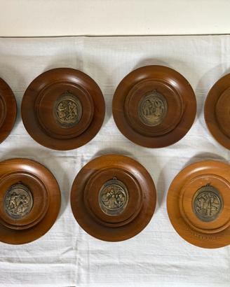 7 Piatti Murali   Medaglie Winzer Wanderung Tramin