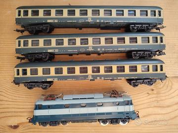 LIMA H0 CONV FS E444 + 3 CARR TIPO Z