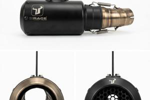 Scarico Terminale Silenziatore IXRACE MK2 Nero