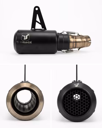 Scarico Terminale Silenziatore IXRACE MK2 Nero