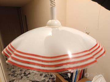 Lampadario  paralume a sospensione 