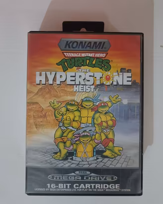 TNMT The Hyperstone Heist per Sega Mega Drive PAL