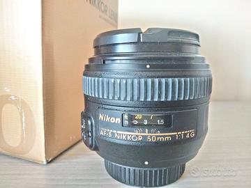 Obiettivo Nikon AF-S 50mm f 1:1.4 G