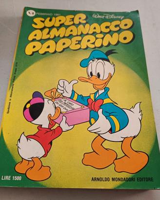 SUPER ALMANACCO PAPERINO FEBBRAIO 1981 N8