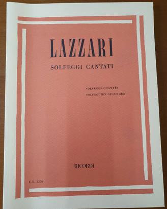 Lazzari solfeggi cantati