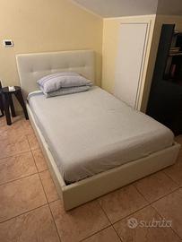 Letto piazza 1/2 MondoConv Contenitore + Materasso