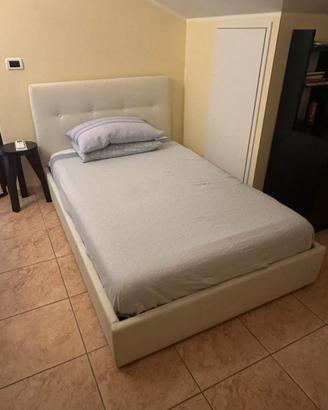 Letto piazza 1/2 MondoConv Contenitore + Materasso