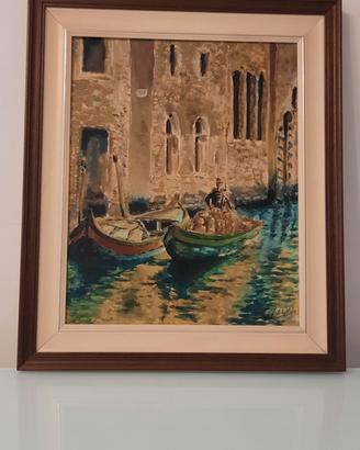 Quadro olio su tela 