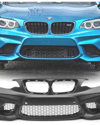 PARAURTI ANTERIORE BMW F22 F23 LOOK M2C PDC SRA