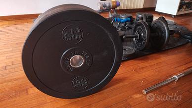 2 Dischi 25kg Elevato Spessore 50mm