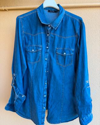 Camicia Jeans Donna tg Xl