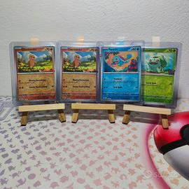 Charmander Bulbasaur Squirtle - Stamped Promo 151