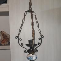 lampada collezione antica sospensione 