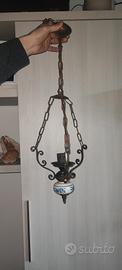 lampada collezione antica sospensione 