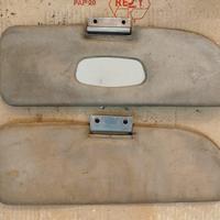 Coppia alette parasole originali Fiat 500 epoca