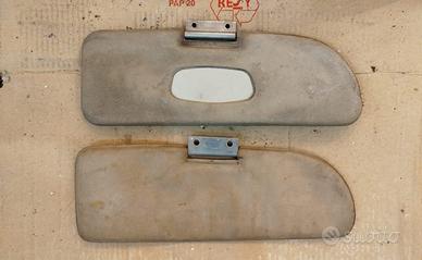 Coppia alette parasole originali Fiat 500 epoca