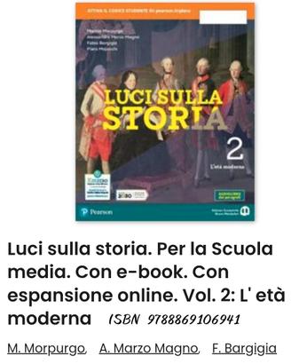 Luci sulla storia 2 L'età moderna 