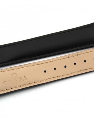 Omega Cinturino Cuoio Nero Speedmaster 20mm