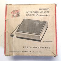 IMPIANTO INTERCOMUNICANTE GELOSO PARLASCOLTA 