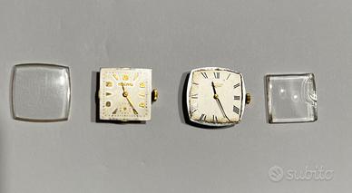 Movimenti vintage Zenith, Baume &Mercier, Longines