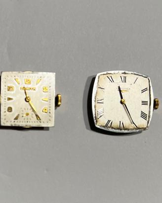 Movimenti vintage Zenith, Baume &Mercier, Longines