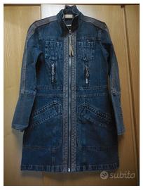 Giacca soprabito jeans tg. M