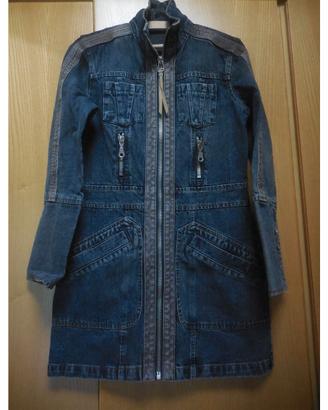 Giacca soprabito jeans tg. M