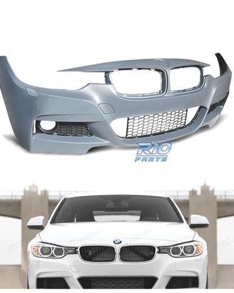 PARAURTI ANTERIORE BMW F30 F31 LOOK M ALLOGGIO FEN