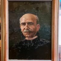 Raro dipinto olio  di Gennaro Bottiglieri .