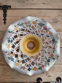 Lampadario ceramica di Vietri