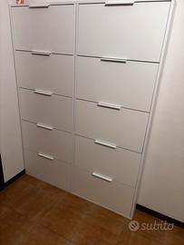 2 scarpiere slim 5 ribalte