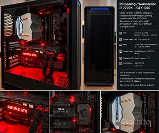 PC Gaming i7-7700k gtx1070 8g 16g RAM -