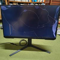 Monitor pc Samsung odyssey g3 24 pollici rotto