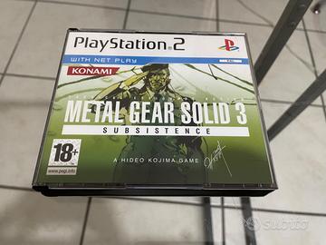 Gioco raro metal gear solid 3 ps2