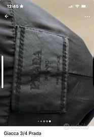 Spolverino nero Prada