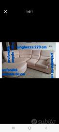 divano angolare in alcantara 