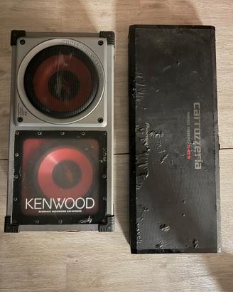 Kenwood subwoofer 400w  e carrozzeria pioneer
