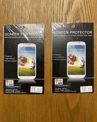 Samsung s3 Screen protector 2 pezzi