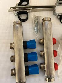 Collettore per impianto riscaldamento a pavimento