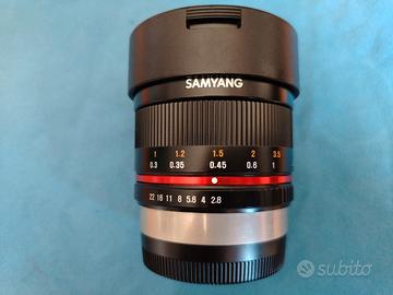 Samyang 8 mm f 2.8 fisheye