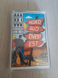 Musicassetta 883 Nord Sud Ovest Est Rossa Prima St
