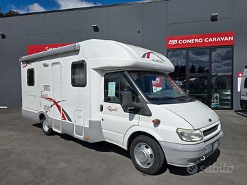 Rimor NG 16 P CAMPER SEMINTEGRALE CON PORTAMOTO