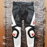 pantaloni moto 48 dainese uomo in pelle sport