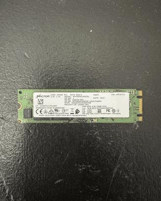 SSD Micron 1300 256GB M.2 SATA 2280